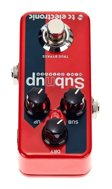 tc electronic Sub'N'Up Mini Octaver, connettori sul retro dell'unita