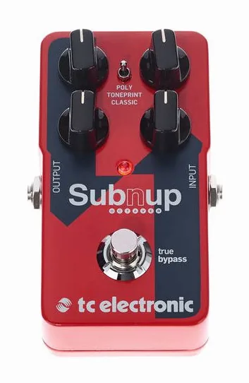 tc electronic Sub'N'Up Octaver, connettori sul retro dell'unita