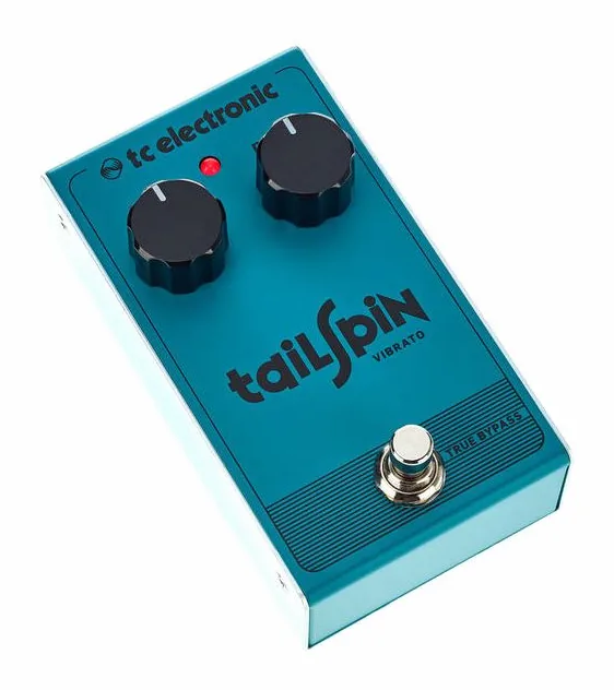 tc electronic Tailspin Vibrato, grafica del pannello superiore