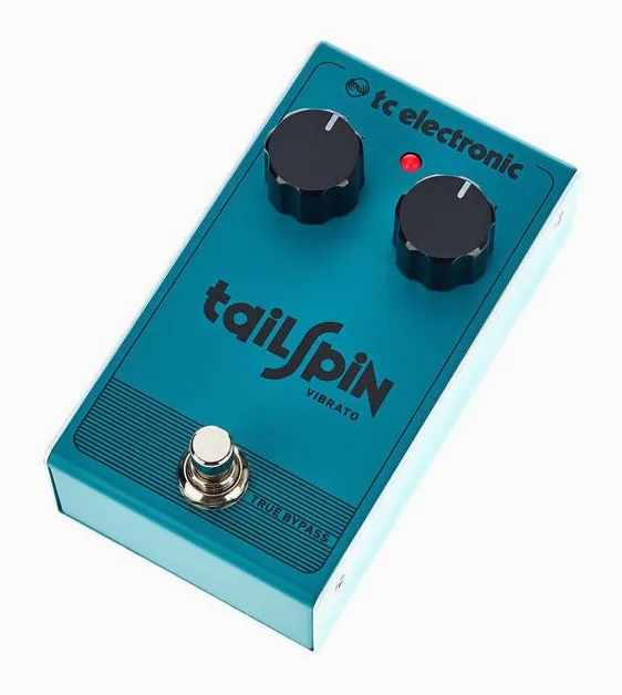 tc electronic Tailspin Vibrato fotografato frontalmente
