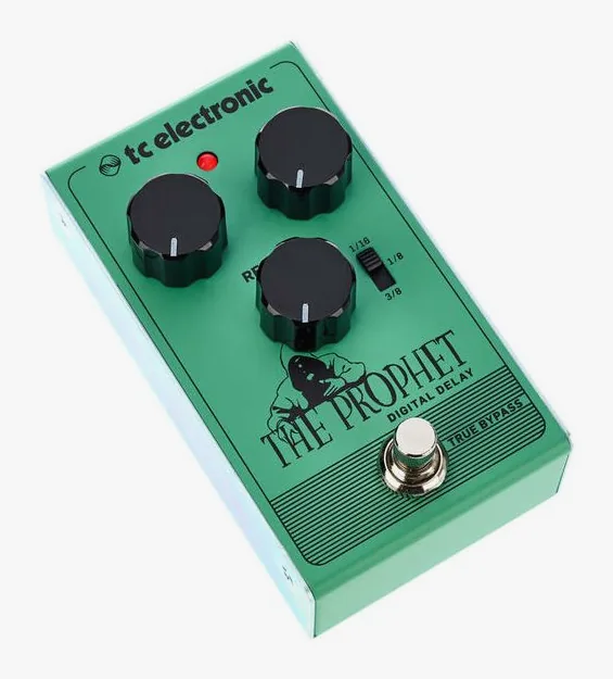 tc electronic The Prophet Digital Delay, grafica del pannello superiore