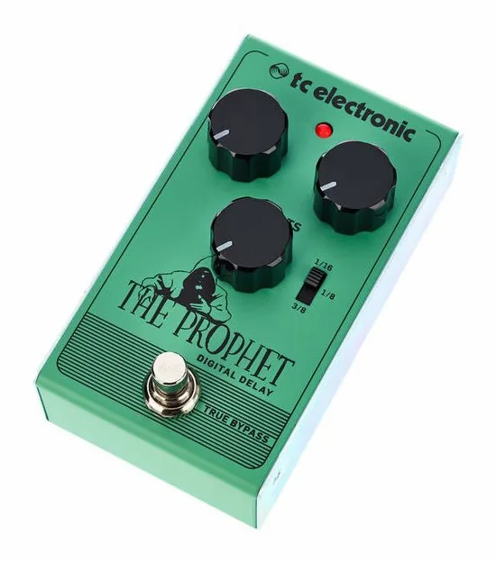 tc electronic The Prophet Digital Delay inquadrato di fronte su sfondo neutro