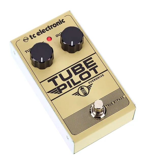 tc electronic Tube Pilot Overdrive, ingressi e uscite laterali