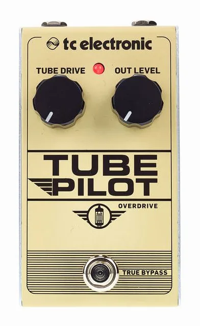 tc electronic Tube Pilot Overdrive, connettori sul retro dell'unita