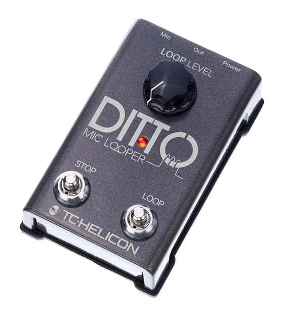 TC-Helicon Ditto Mic Looper visto di fronte