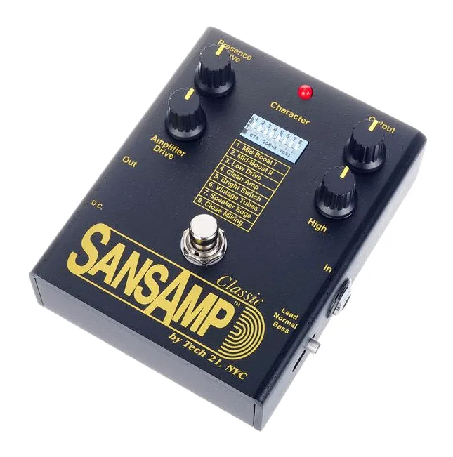Tech 21 SansAmp Classic visto di fronte
