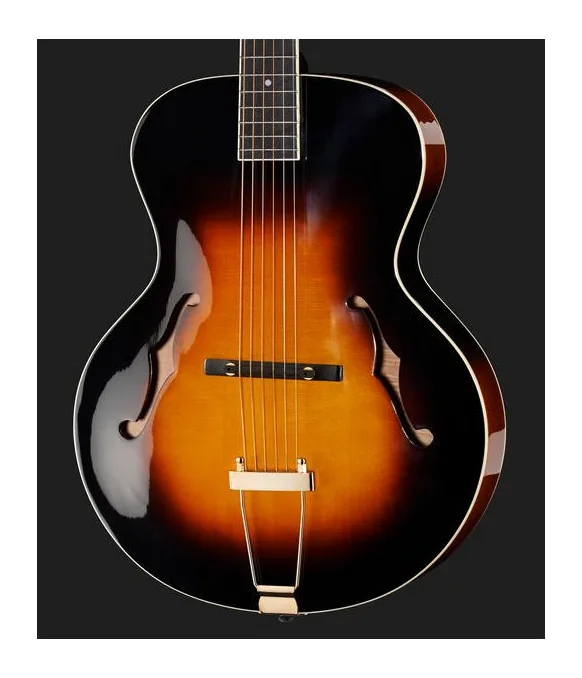 The Loar LH-700 VS, curve del body viste dall'alto