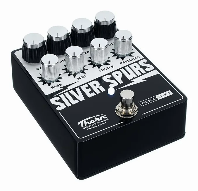 Thorn Silver Spurs - Flex Distortion, manopole viste dall'alto