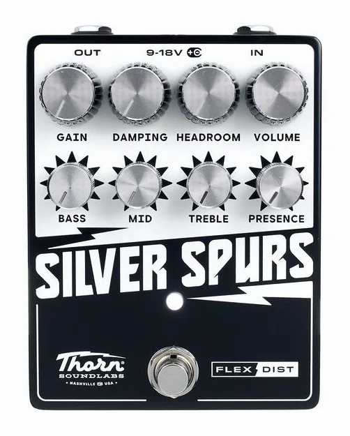 Thorn Silver Spurs - Flex Distortion, grafica del pannello superiore