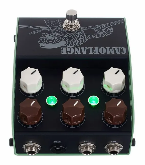 ThorpyFX Camoflange Flanger MKII, grafica del pannello superiore
