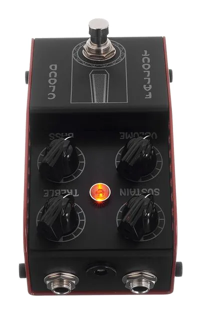 ThorpyFX Fallout Cloud Fuzz, grafica del pannello superiore