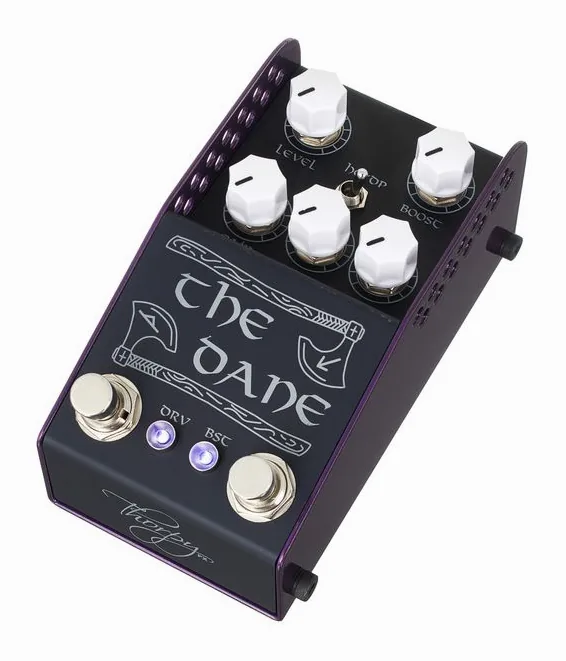 ThorpyFX The Dane MKII Overdrive/Boost visto di fronte