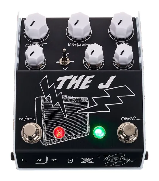 ThorpyFX The J Analog Amp Simulator, grafica del pannello superiore
