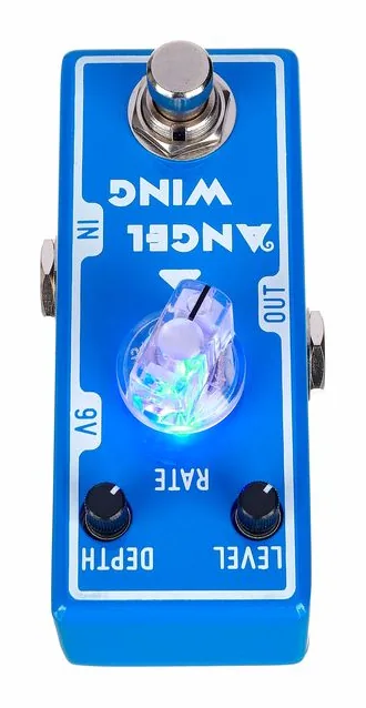 Tone City Angel Wing - Chorus, connettori sul retro dell'unita