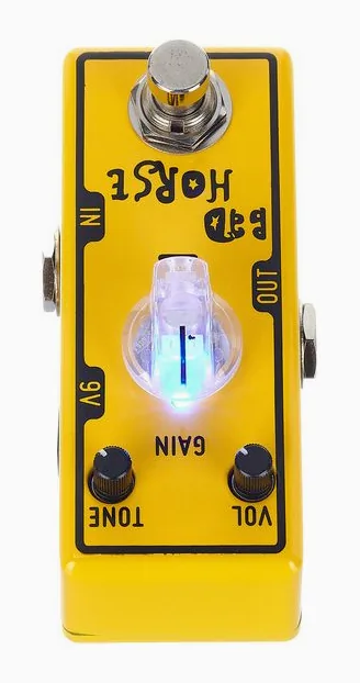 Tone City Bad Horse - Boost / Overdrive, grafica del pannello superiore