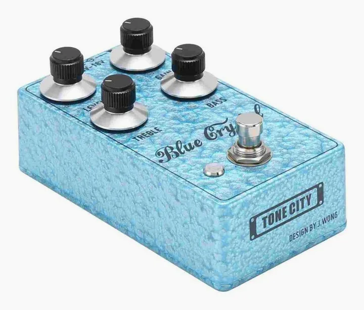 Tone City Blue Crystal Overdrive, ingressi e uscite laterali