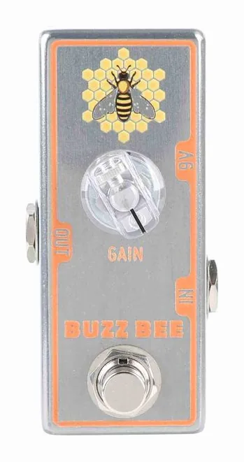 Tone City Buzz Bee Boost / Buffer, led e interruttore a pedale