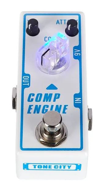 Tone City Comp Engine - Compressor, grafica del pannello superiore