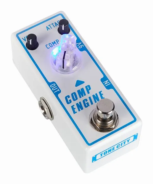 Tone City Comp Engine - Compressor, grafica del pannello superiore