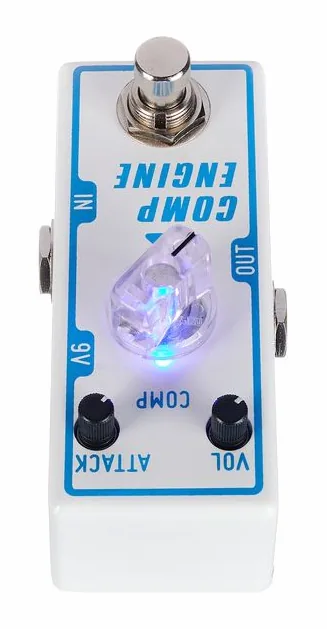 Tone City Comp Engine - Compressor, manopole viste dall'alto