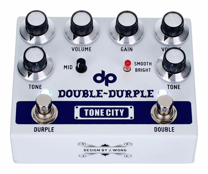 Tone City Double Durple - Overdrive, ingressi e uscite laterali