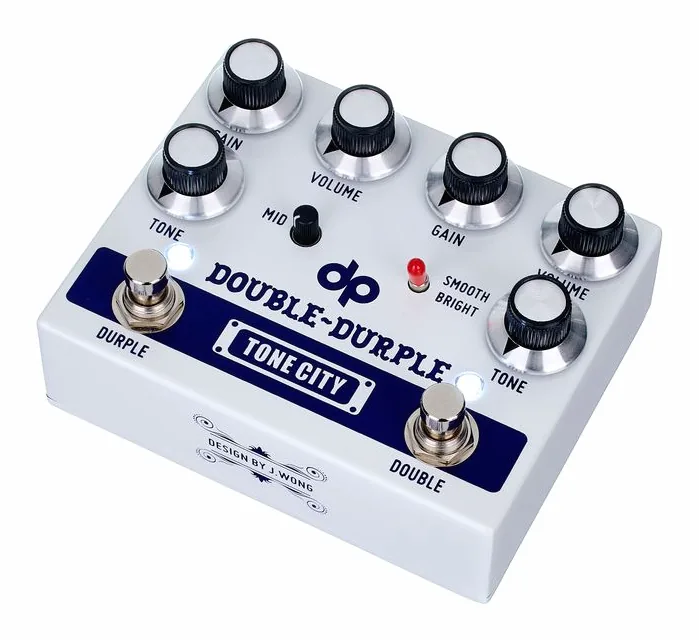 Tone City Double Durple - Overdrive visto di fronte
