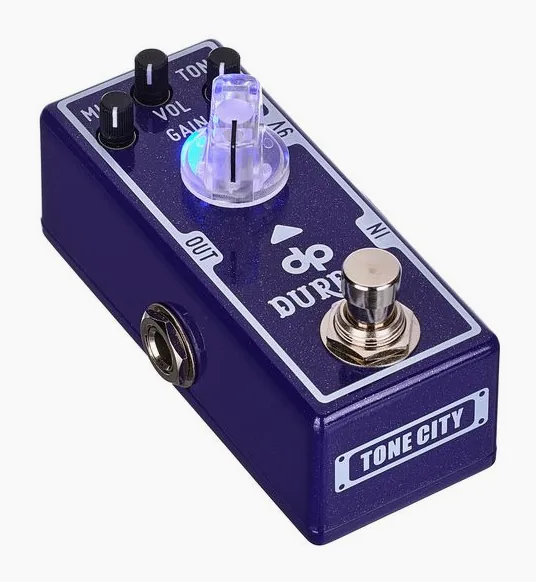 Tone City Durple - Overdrive, led e interruttore a pedale