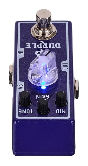Tone City Durple - Overdrive, led e interruttore a pedale