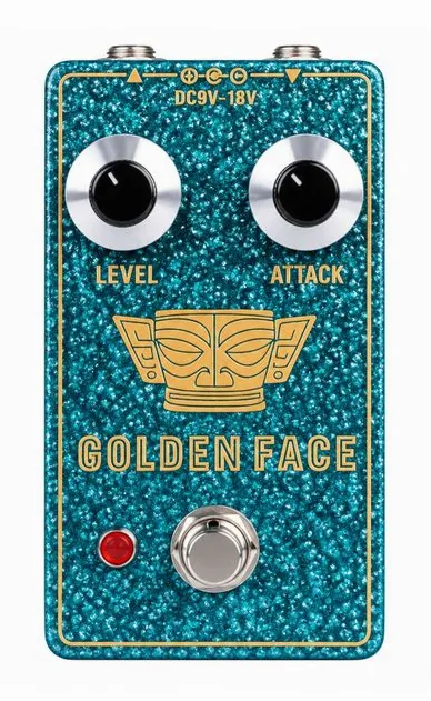 Tone City Golden Face Fuzz, led e interruttore a pedale