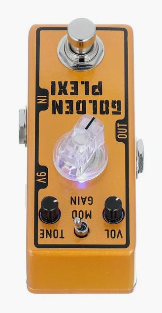 Tone City Golden Plexi V3 Distortion, grafica del pannello superiore