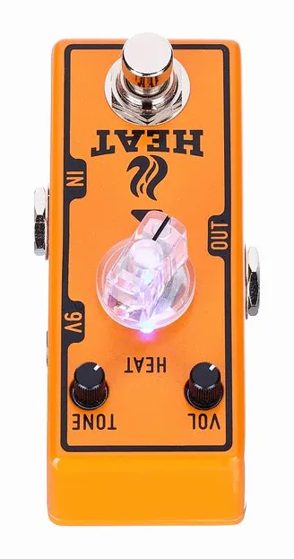 Tone City Lil Heat - Overdrive, ingressi e uscite laterali