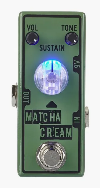 Tone City Matcha Cream - Fuzz, grafica del pannello superiore