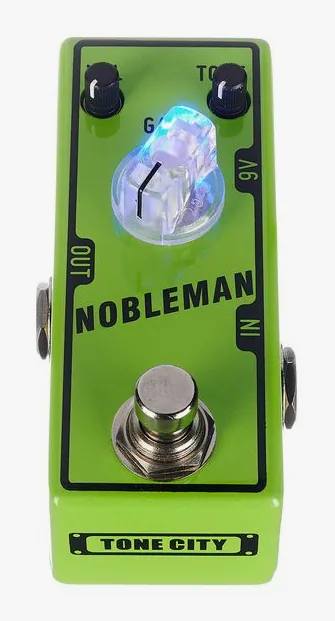 Tone City Nobleman - Overdrive, led e interruttore a pedale