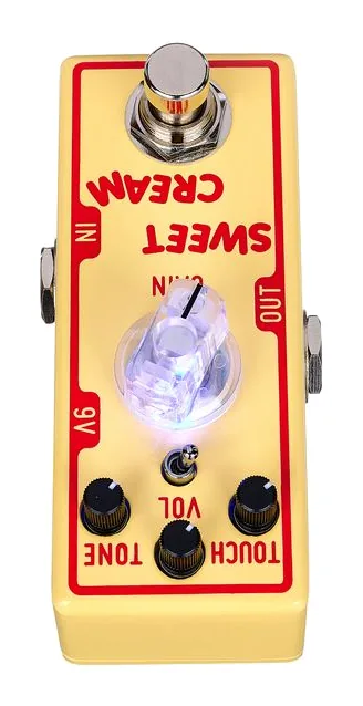 Tone City Sweet Cream V2 - Overdrive, led e interruttore a pedale