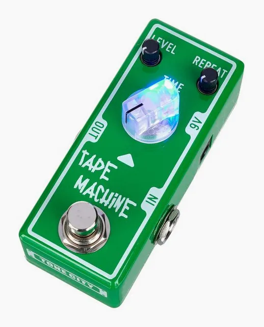Tone City Tape Machine - Delay, led e interruttore a pedale