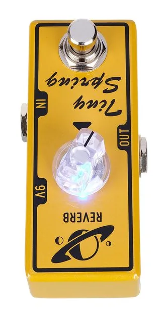 Tone City Tiny Spring Reverb V2, ingressi e uscite laterali