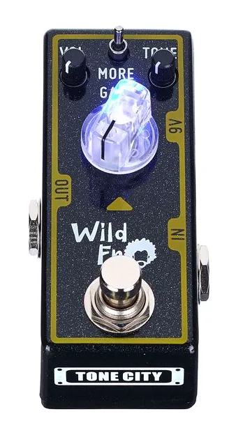 Tone City Wild Fro - Distortion, grafica del pannello superiore