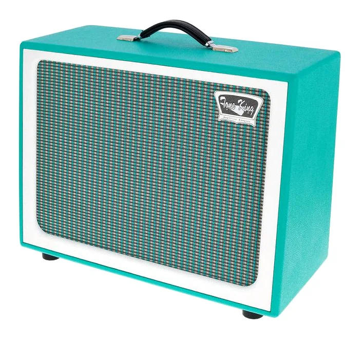Tone King 112 CAB TRQ Cabinet inquadrato di fronte su sfondo neutro