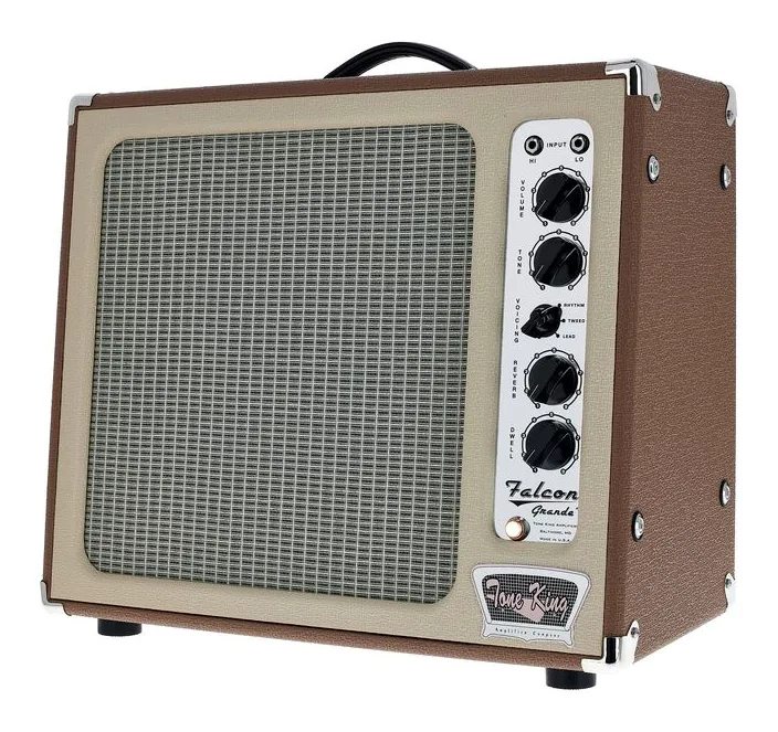 Tone King Falcon Grande BR, manopole e selettore dei canali