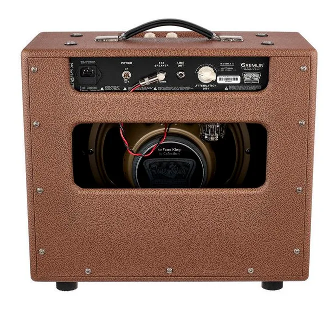 Tone King Gremlin BR, vista dall'alto della testata