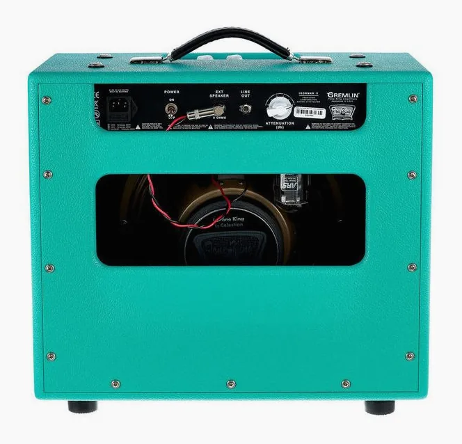 Tone King Gremlin TRQ, retro con le prese di collegamento