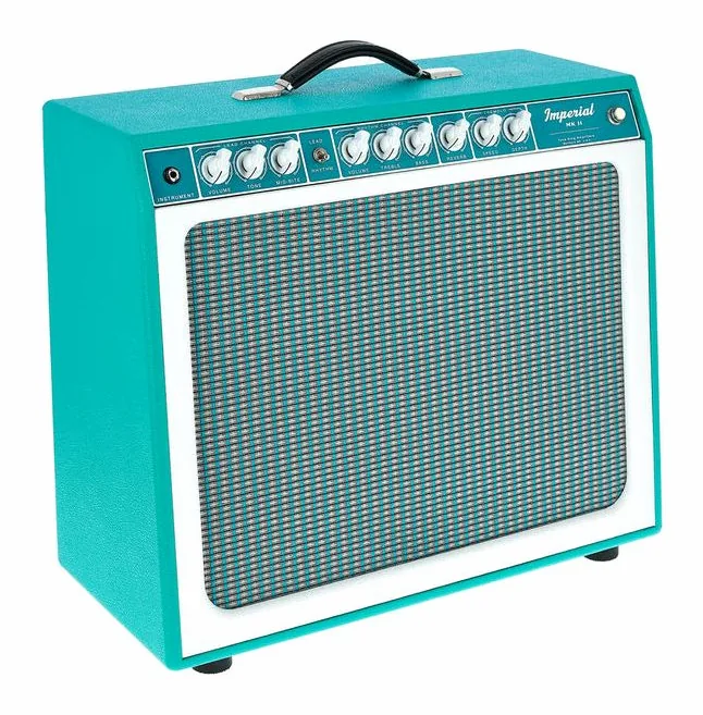 Tone King Imperial Mk II TRQ, manopole e selettore dei canali