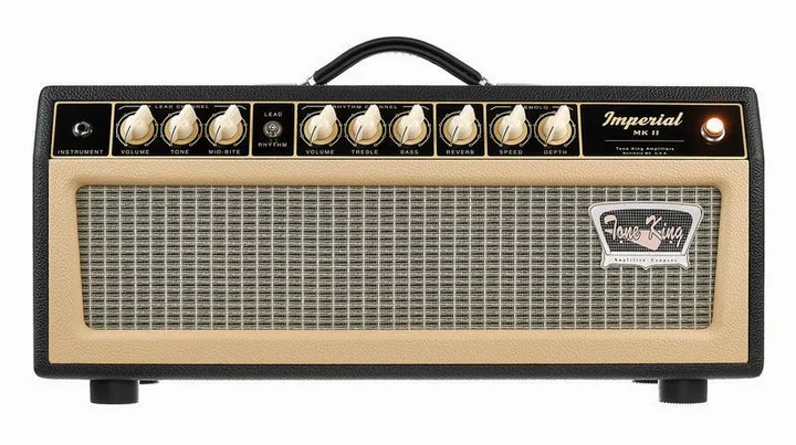 Tone King Imperial MK II Head BK, pannello dei controlli in primo piano