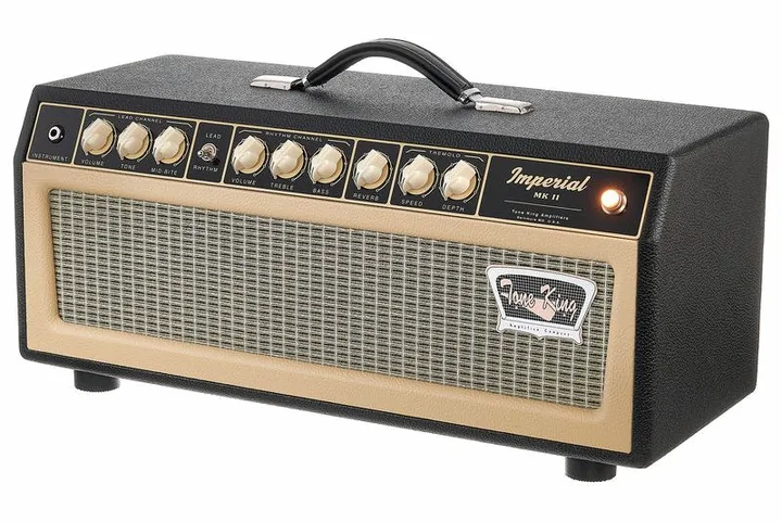 Tone King Imperial MK II Head BK visto di fronte