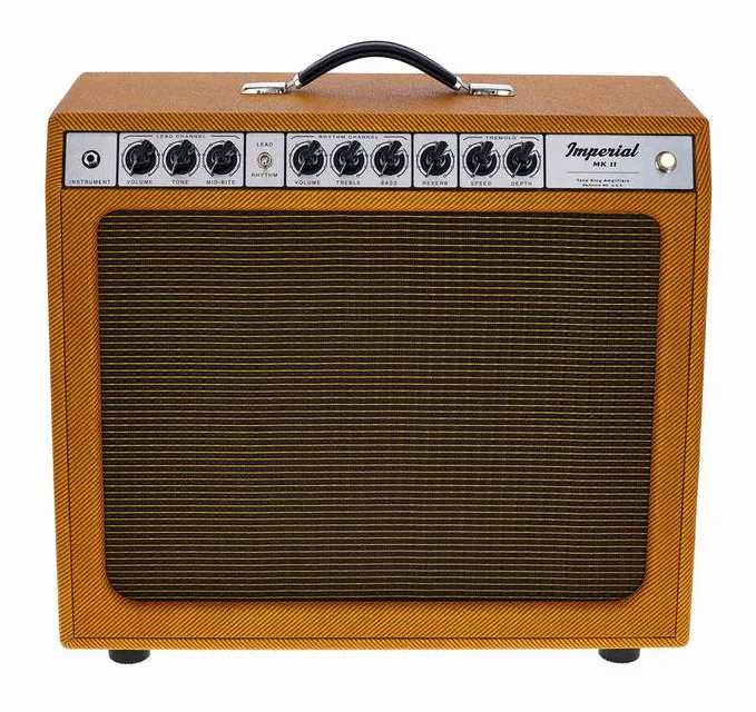 Tone King Imperial Mk II TW, pannello dei controlli in primo piano