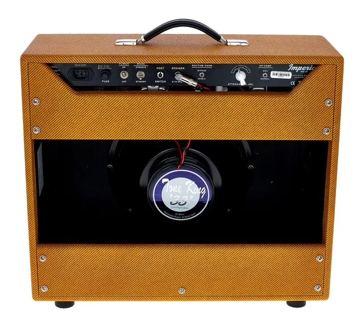 Tone King Imperial Mk II TW, vista dall'alto della testata