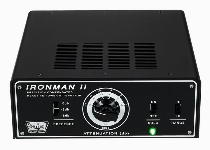 Tone King Ironman II Attenuator, vista laterale del cabinet