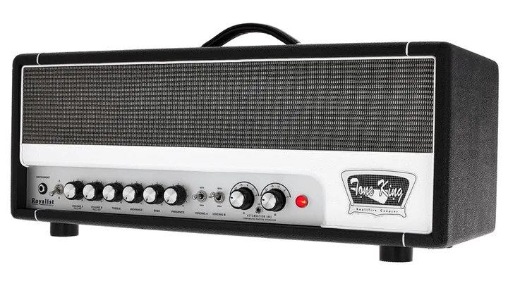Tone King Royalist MKIII Head BK, manopole e selettore dei canali