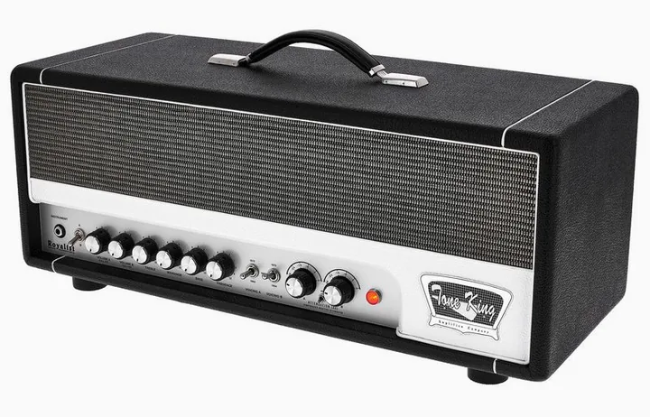 Tone King Royalist MKIII Head BK in primo piano frontale