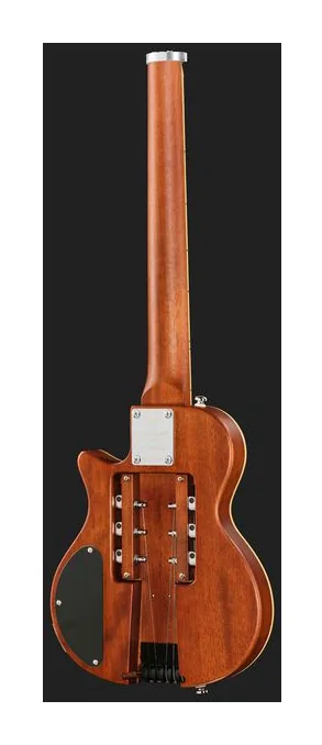 Traveler Guitar EG 1 Deluxe P90 Gold, pickup e manopole dei controlli